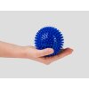 Rehabiq Masážní míček ježek, 10 cm, modrý
