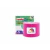 Temtex kinesio tape Tourmaline, růžová tejpovací páska 5cm x 5m