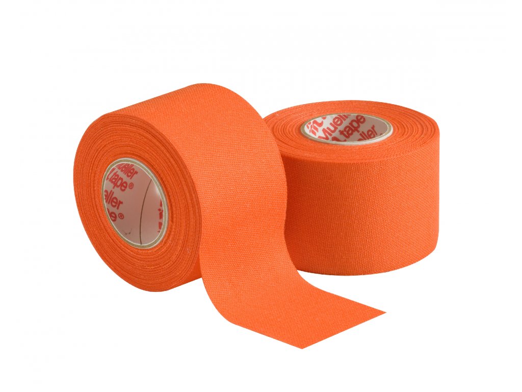 Mueller MTape® Team Colors, fixační tejpovací páska 3,8cm, oranžová