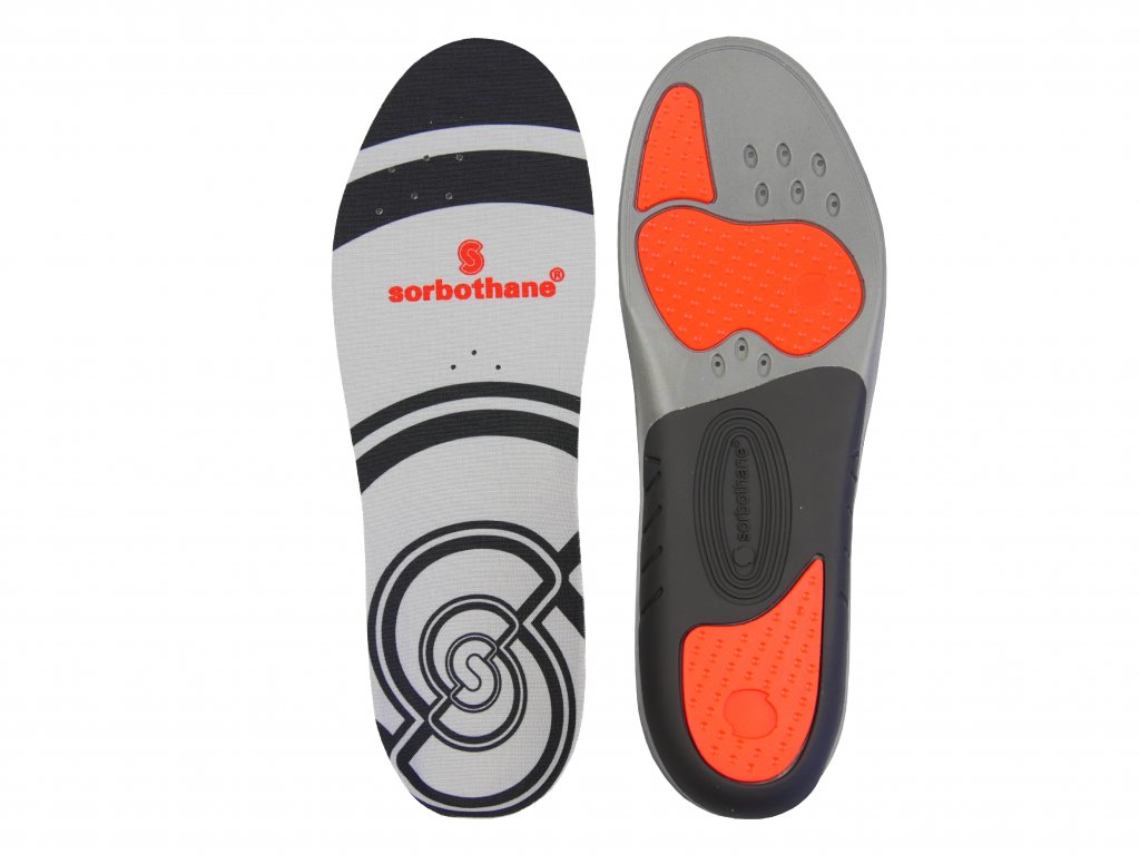 Sorbothane Sorbo Pro, gelové vložky do bot