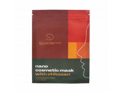 Spaderm nano cosmetic mask with chitosan, kosmetická nano maska s chitosanem