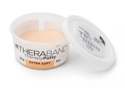 THERA-BAND Therapy Putty, terapeutická hmota 85g, béžová, extra měkká