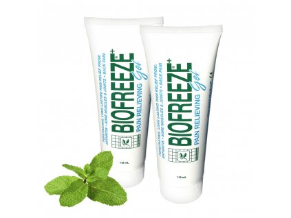 2 x BIOFREEZE Gel 118 ml - Chladivý gel proti bolesti zad, svalů a kloubů 