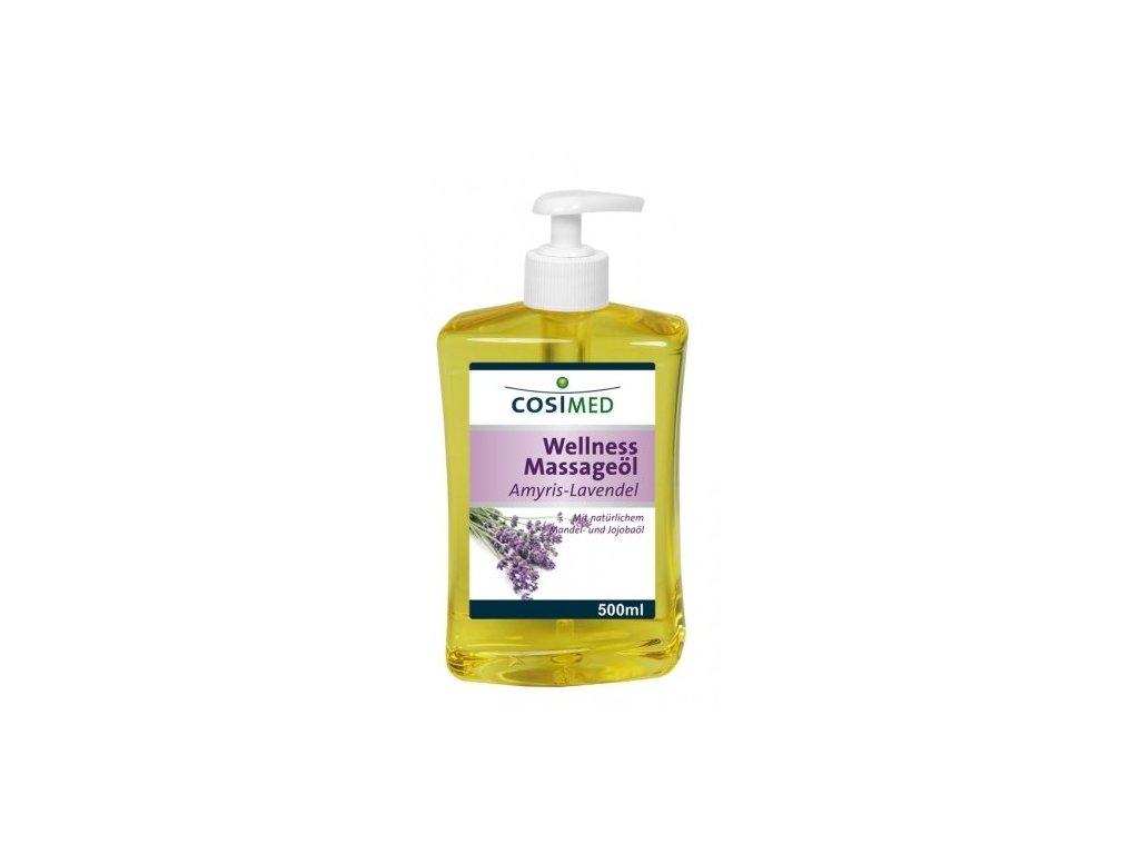 cosiMed wellness masážní olej Amyris a Levandule - 500 ml