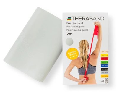 Thera-Band posilňovacia guma 2 m, strieborná, super silná