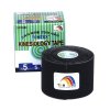 TEMTEX kinesio tape Classic, černá tejpovací páska 5cm x 5m