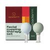 Spaderm Facial Cupping Therapy Set, sada sklenených baniek na tvár