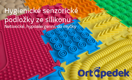 Ortopedek - hygienické senzorické podložky z hypoalergeního silikonu