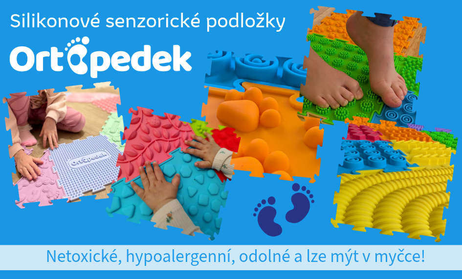 Silikonové senzorické a ortopedické podložky Ortopedek | RehaVita.cz