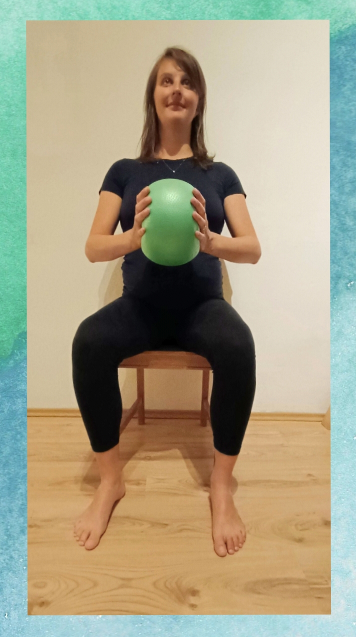 Overball - Cvik 1 na židli