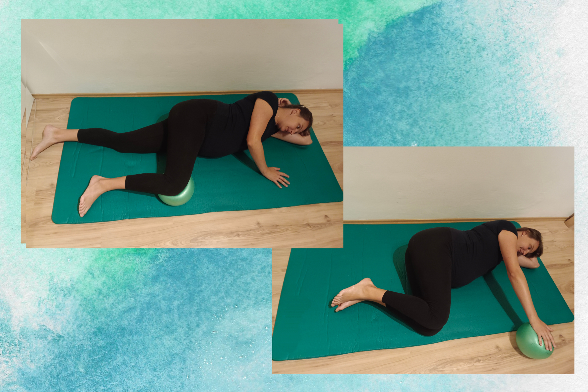 Overball - Cvik 3 - v leže