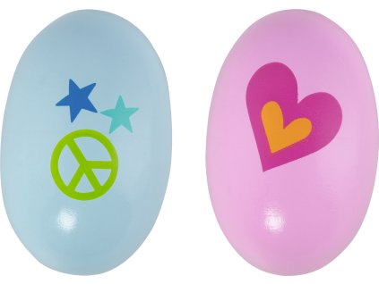 Goki Egg shaker – dřevěné hudební vajíčko pro rytmus a koordinaci