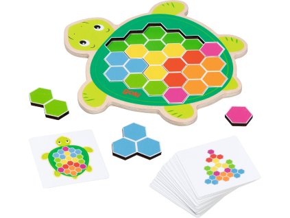 Goki Puzzle želvička Rosy – didaktická hra pro děti