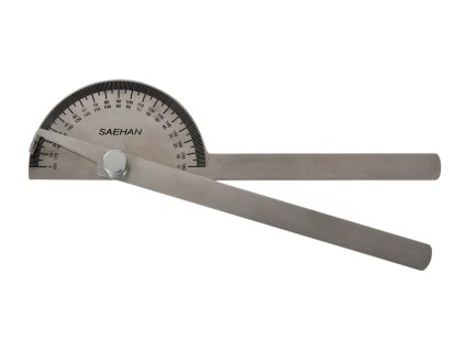 Kovový nerezový goniometr 20cm/180° x 2 po 1° SAEHAN
