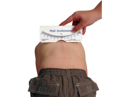 Skoliometr (inklinometr) - Pedi-Scoliometr - použití