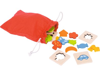 Goki Hmatové pexeso (paměťová memo hra) - s pytlíkem