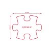 Rozměry puzzle podložky - standardní