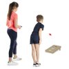 Spordas Cornhole – přenosná házecí hra (hod pytlíky na cíl) - ukázka hodů dětmi
