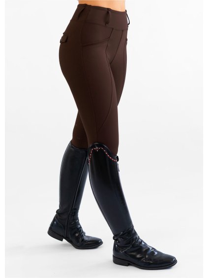 Legíny Pro Riding, Chocolate, Maximilian Equestrian