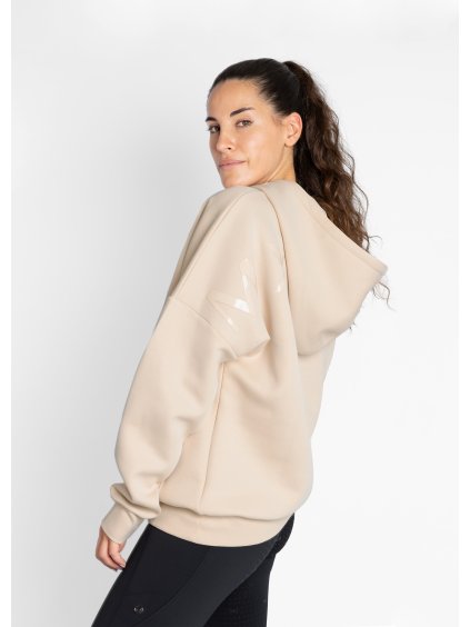 Mikina ICON oversize, Béžová, MXMLN