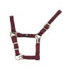 0050879 nylon halter double layer with double regolation ca00011