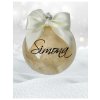 Vánoční koule se jménem