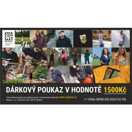Dárkový poukaz E SHOP 2026 1500Kč