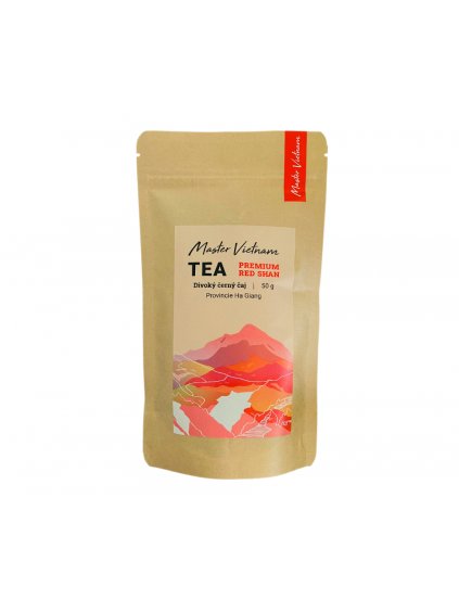 Master Vietnam - Prémiový černý  čaj - Red Shan Tea - 50 g (Sklizeň Sklizeň 9/2022)