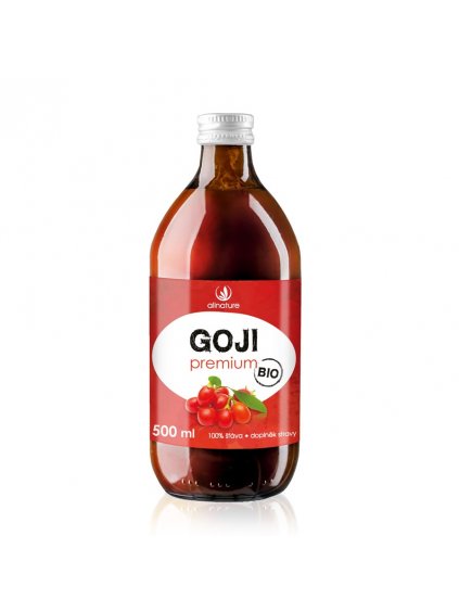 Allnature - Goji - Kustovnice čínská Premium BIO 500 ml