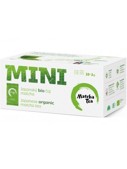 60 original japonsky matcha tea mini krabicka 15 ks plna energie a antioxidantu