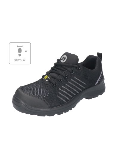 Cernan W B80 Polobotky unisex (Barva černá, Velikost 46)