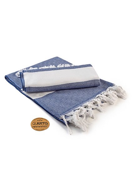 Ručník Hamamzz® Marmaris DeLuxe (Barva Light Grey, Velikost 100 x 180 cm)