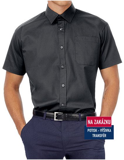 Twill Shirt Sharp Short Sleeve / Men  G_BCSMT82