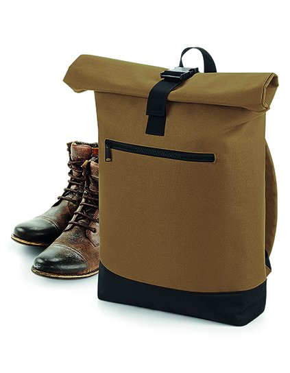 Rolovací batoh (Barva Black, Velikost 32 x 44 x 13 cm)