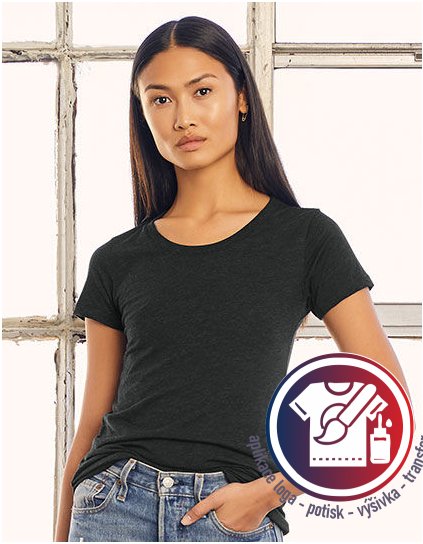 Triblend Crew Neck T-Shirt Woman  G_BL8413