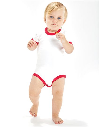 Body Baby Ringer (Barva White, Velikost 3-6 months)