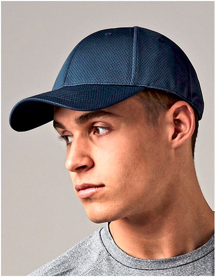 Air Mesh 6 Panel čepice (Barva Black, Velikost One Size)