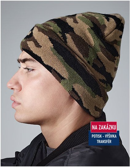 Camo Cuffed Beanie  G_CB419