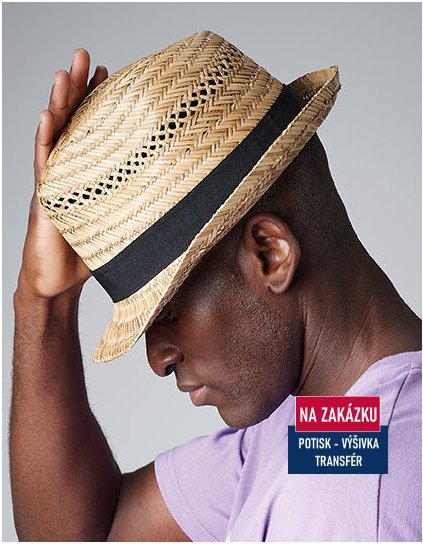 Straw Summer Trilby  G_CB730