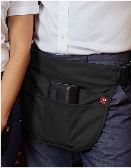Taška do pasu Tollo Classic (Barva Black, Velikost 34,5 x 26,5 cm)