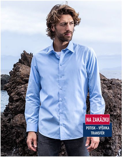 Men`s Poplin Shirt Long Sleeve  G_E6310