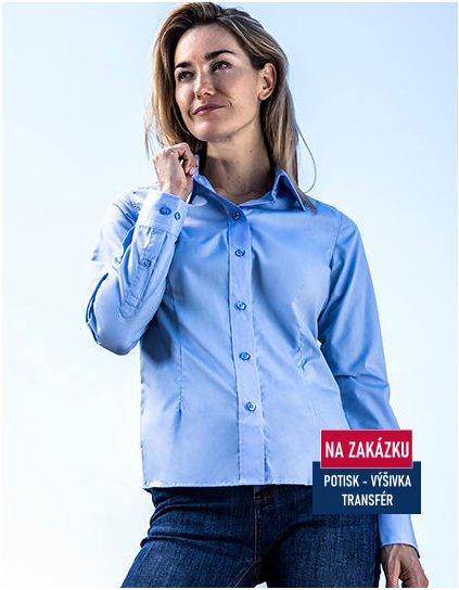 Women`s Poplin Shirt Long Sleeve  G_E6315