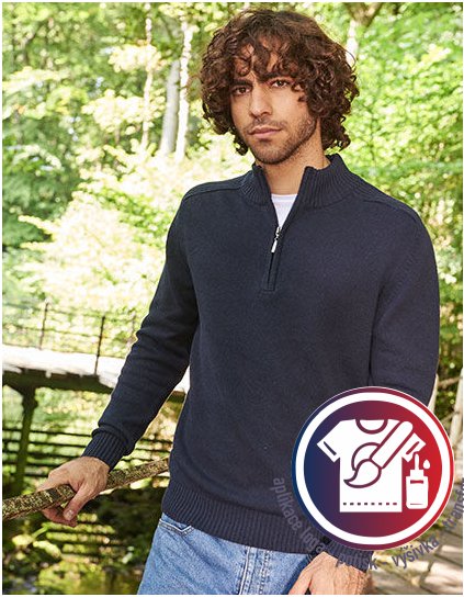 Wakhan 1/4 Zip Regen Sweater  G_EA061