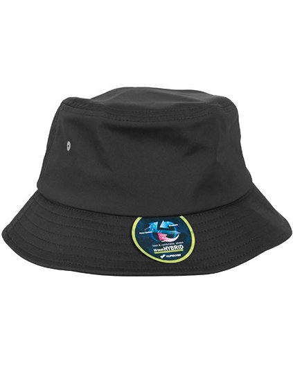 Nylonová čepice Bucket (Barva Black, Velikost One Size)
