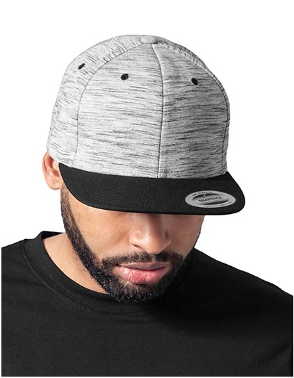 Pruhy Melange Crown Snapback (Barva Grey (Stripes Melange), Velikost One Size)