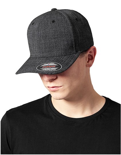 Jemný Melange Flexfit (Barva Black, Velikost S/M)