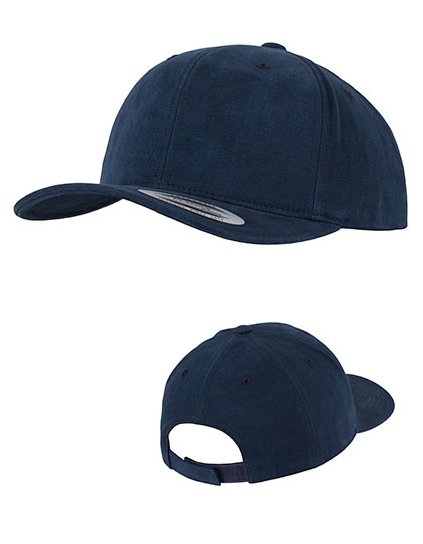 Střední profil kepru z kartáčované bavlny (Barva Black, Velikost One Size)