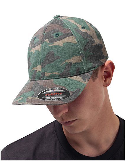 Čepice Flexfit Garmet Washed Camo čepice  G_FX6977CA