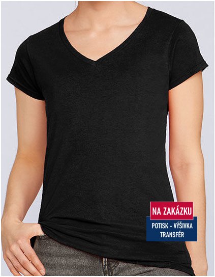 Softstyle® Ladies` V-Neck T-Shirt  G_G64V00L