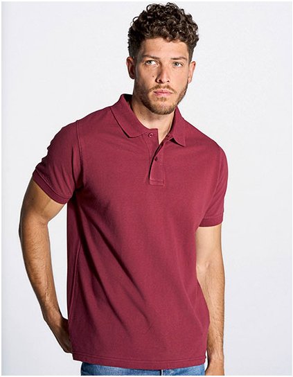 Pánské Polo Regular (Barva Ash Melange, Velikost XS)